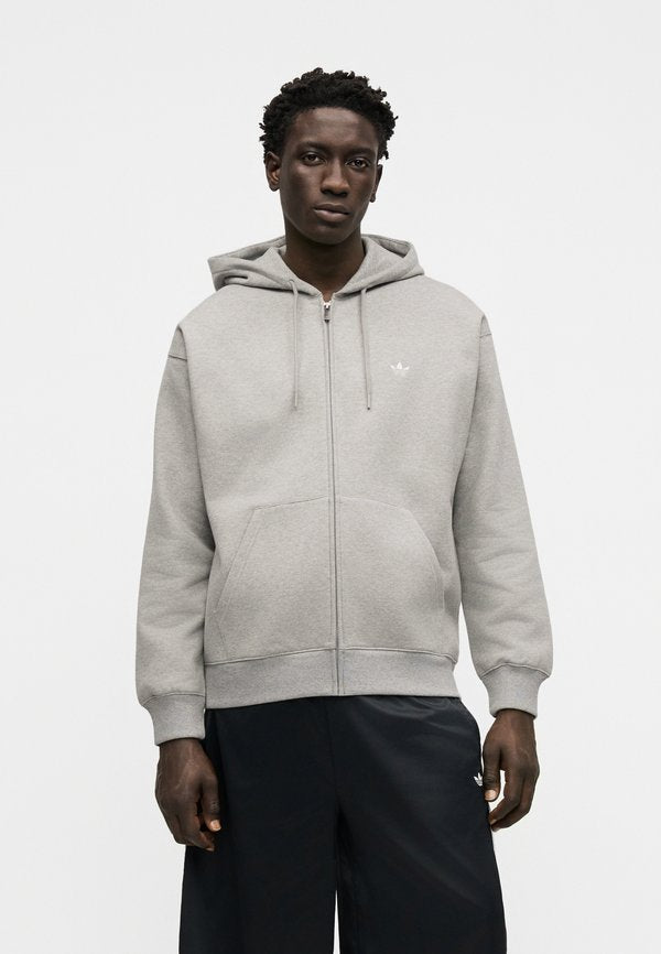 adidas Originals Zip-up sweatshirt - medium grey heather