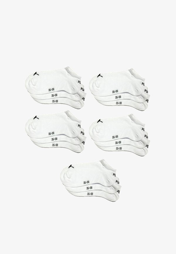 Puma 15 PACK - Sneaker socks - white