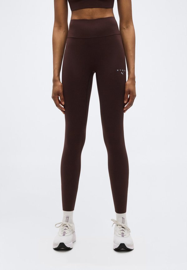 Puma PUMA X HYROX SHAPELUXE - Leggings - chocolate brown