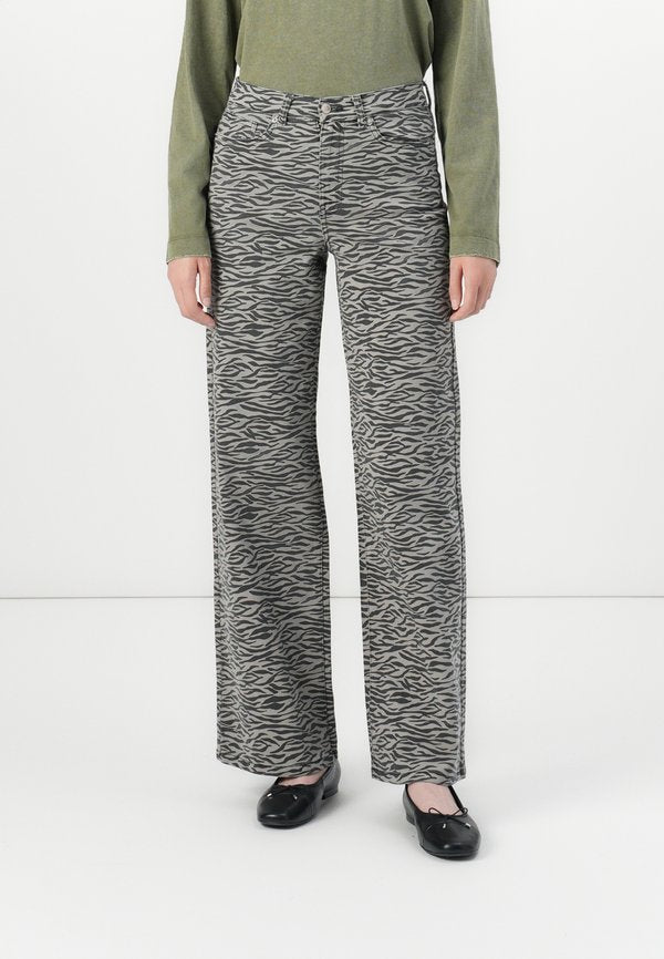 ONLY ONLMADISON WIDE ANIMAL PANT
