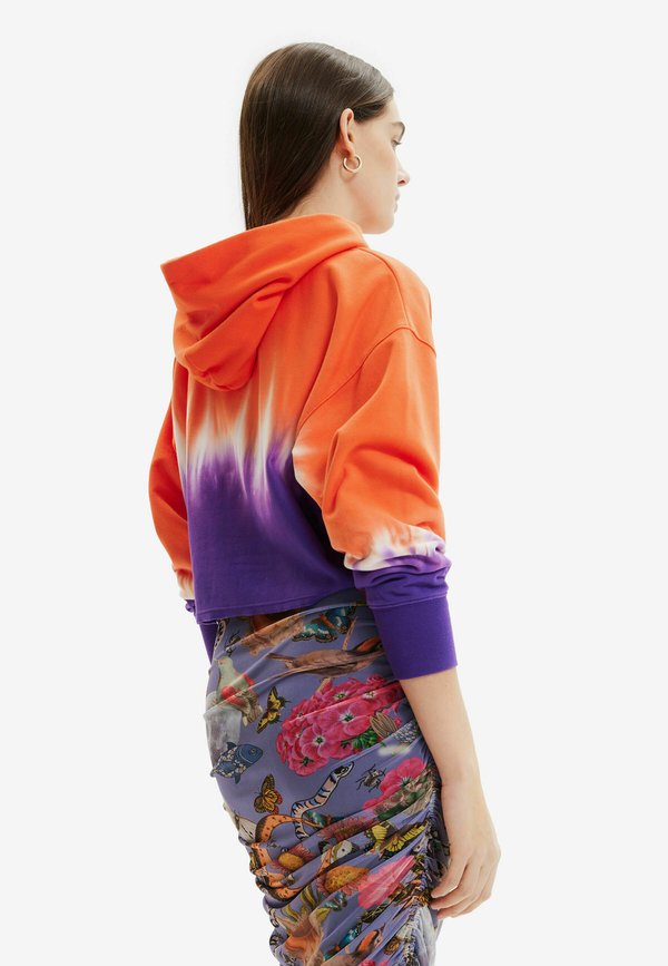 Desigual TIE-DYE RHINESTONE HOODIE