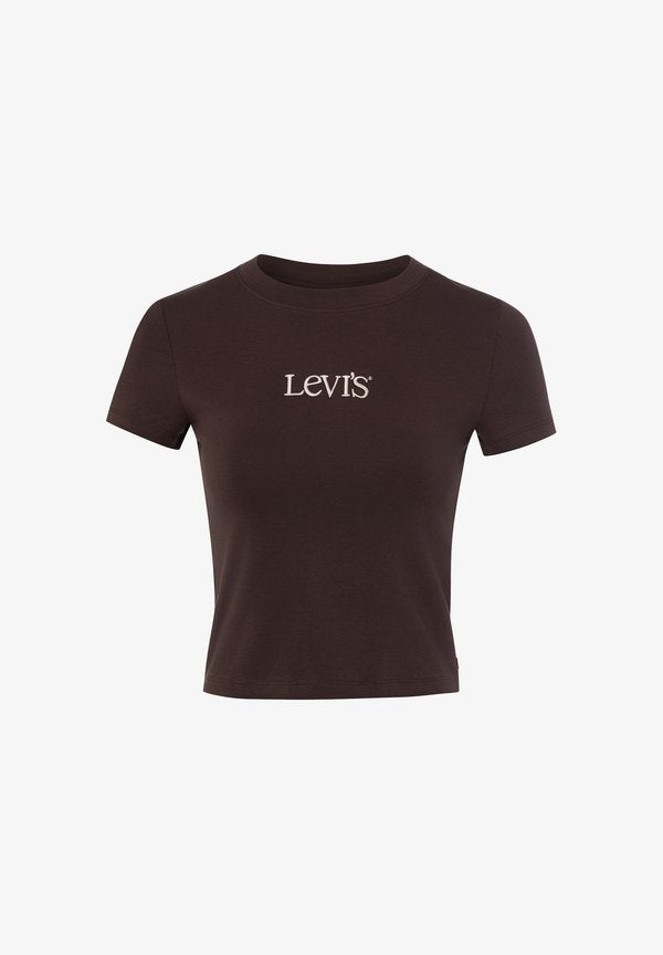 Levi's® GR ESSENTIAL BABY TEE - Print T-shirt - schoko