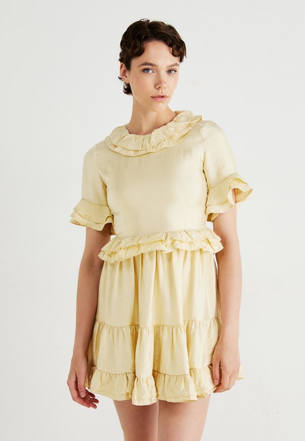 Sister Jane BUTTERCUP RUFFLE MINI DRESS