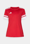 adidas Performance SQUADRA25 SHORT SLEEVE - Sports T-shirt - team power red/white