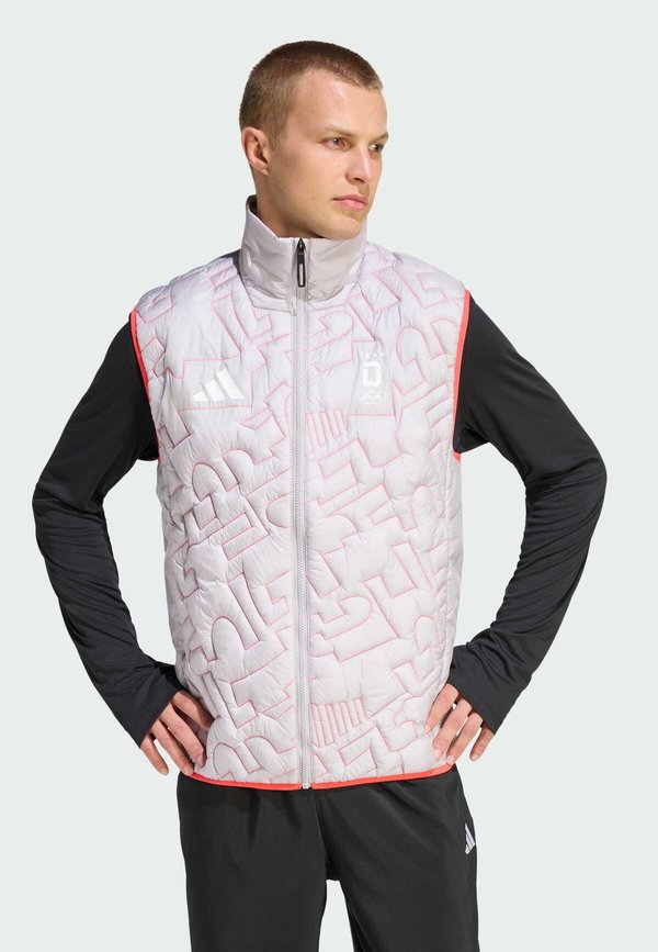 adidas Performance TEAM D PRIMALOFT - Waistcoat - glory grey