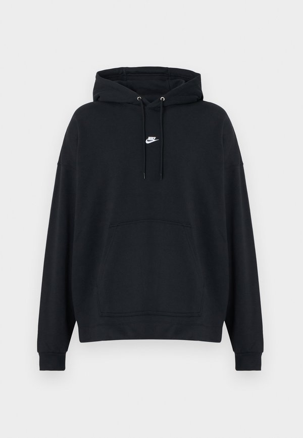 Nike Sportswear M NK CLUB FT OS PO HOODIE - Hoodie - black/white