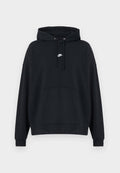 Nike Sportswear M NK CLUB FT OS PO HOODIE - Hoodie - black/white