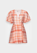 Forever New KRISSY WRAP PUFF SLEEVE DRESS