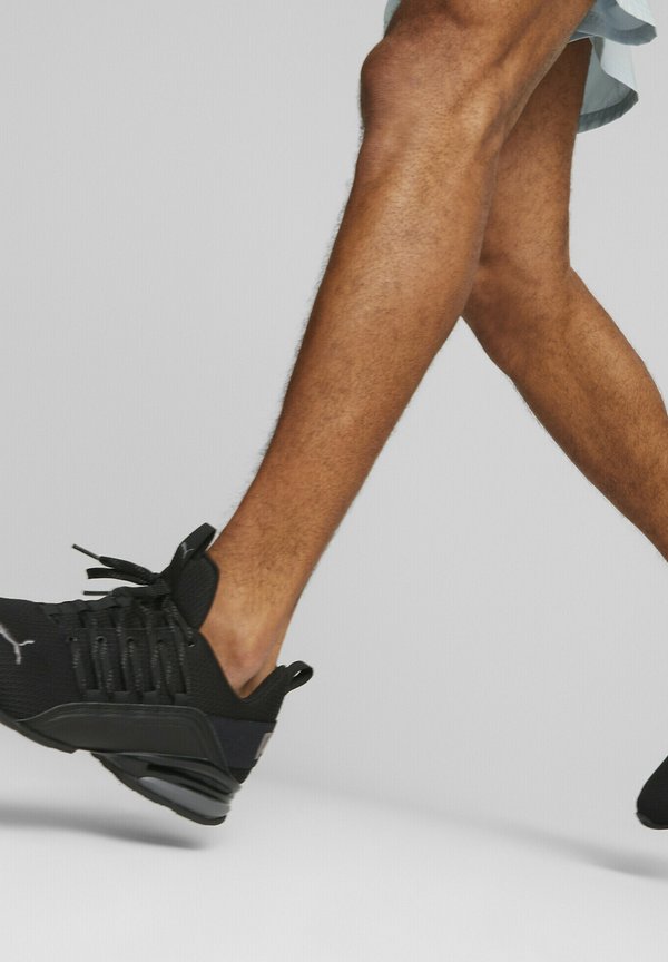Puma AXELION REFRESH - Training shoe - black/cool dark gray