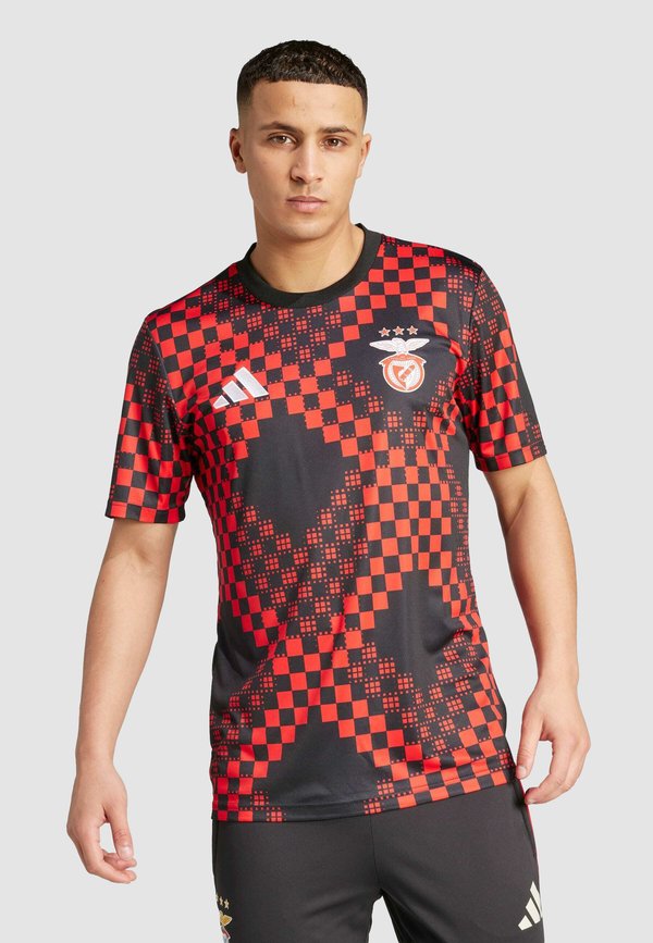 adidas Performance ADIDAS PERFORMANCE BENFICA 25/26 PRE-MATCH JERSEY - Football jersey - black
