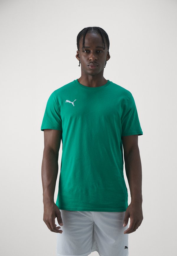 Puma TEAMGOAL CASUALS TEE - Sports T-shirt - green/white
