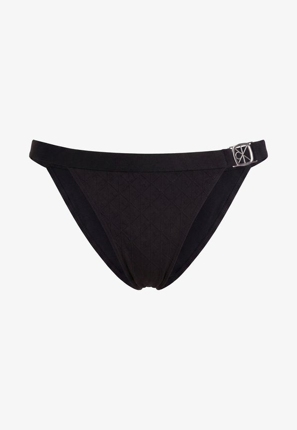 Calvin Klein Underwear EMBOSSED ICON MICRO - Briefs - black