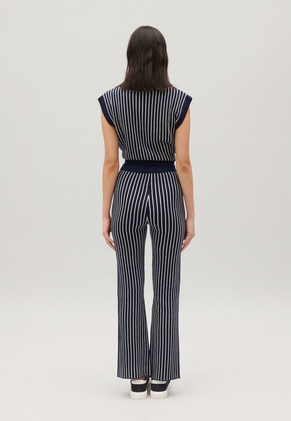 Claudie Pierlot PANTALON MAILLE RAYURES