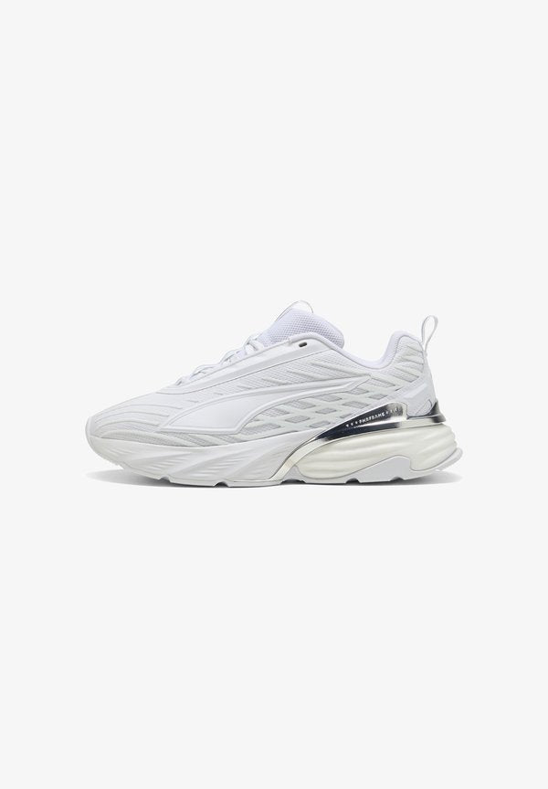 Puma Trainers - white- silver