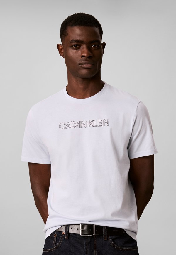 Calvin Klein UNISEX - Print T-shirt - plein air