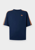 adidas Originals TEE UNISEX - Basic T-shirt - night indigo/lucid orange