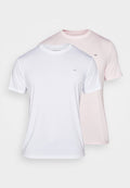 Calvin Klein Golf TEE CLASSIC 2 PACK - Sports T-shirt - white/babypink