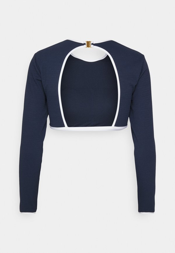 Seafolly BEACH BOUND CROPPED LONG SLEEVE SUNVEST