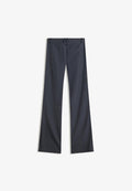 Bershka BOOTCUT - Trousers - royal blue