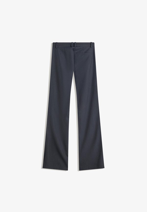 Bershka BOOTCUT - Trousers - royal blue