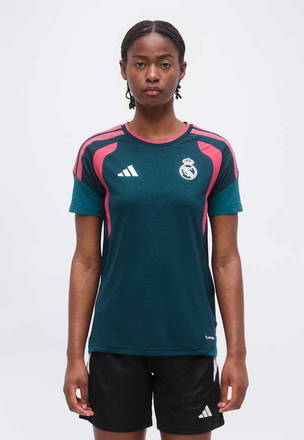 adidas Performance REAL MADRID 26/27 TIRO26 PRO TRAINING  - Club wear - aurora ivy/wild pink