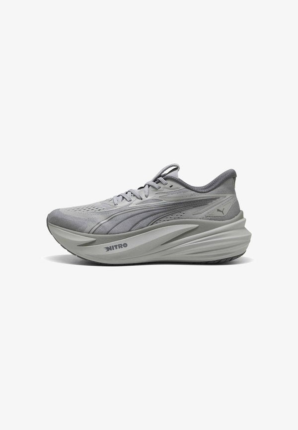 Puma MAGMAX NITRO 2 - Road running shoes - gray echo