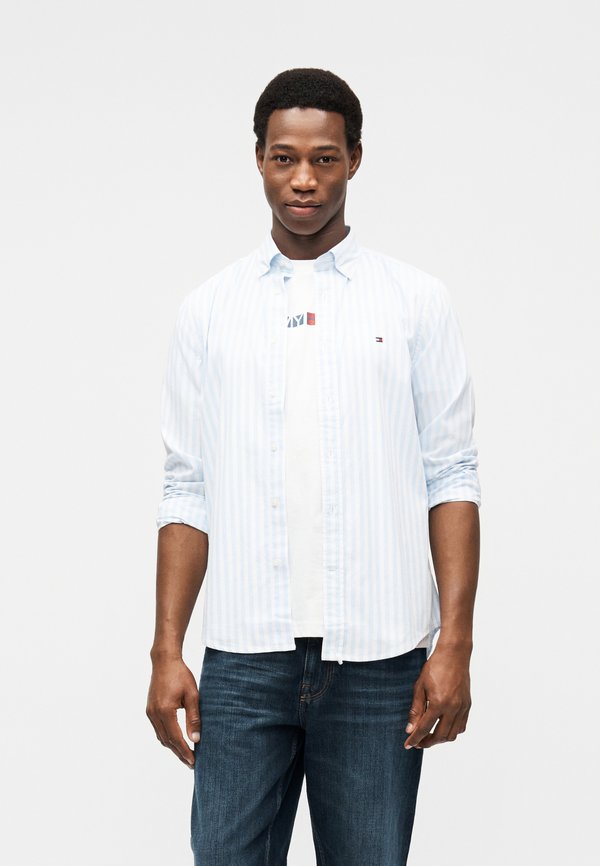 Tommy Hilfiger TH FLEX REGULAR FIT STRIPE POPLIN SHIRT