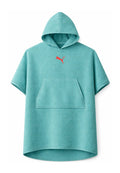 Puma PUMA UNISEX BADEPONCHO PONCHO MIT KAPUZE STRAND SAUNA 660009 - Dressing gown - green