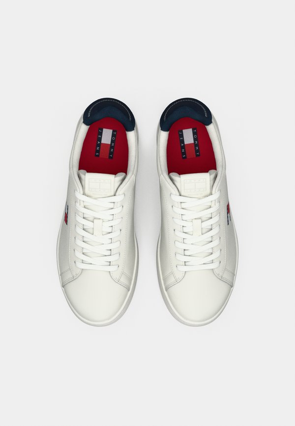 Tommy Jeans ARCHIVE COURT LEATHER TRAINERS