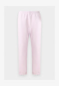 Nike Sportswear STUDIO FLEECE MID-RISE CUFFED PANTS - Tracksuit bottoms - bleached lilac/sail