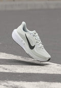 Nike Performance AIR ZOOM PEGASUS 42 - Road running shoes - white/black/photon dust