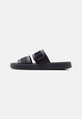 Calvin Klein ERGON BUCKLE - Mules - triple black