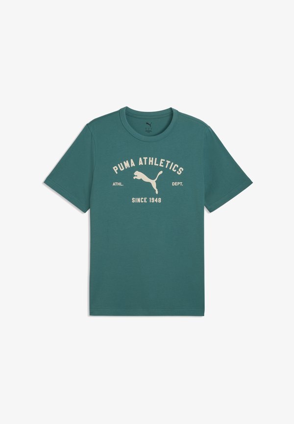 Puma CLASS MIT GRAFIK - Print T-shirt - emerald ice