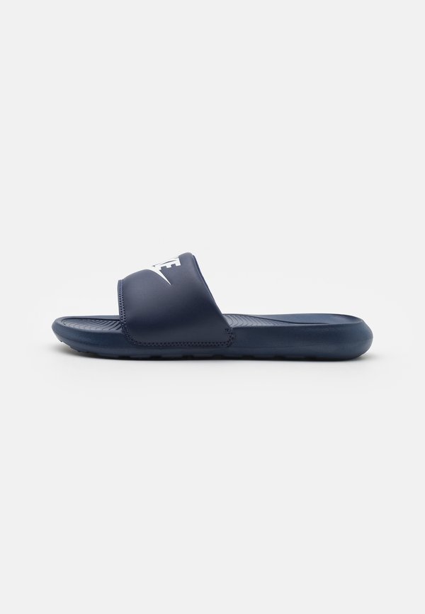 Nike Sportswear NIKE VICTORI ONE SLIDE UNISEX - Mules - midnight navy/white