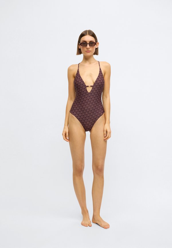 KARL LAGERFELD AUTOGRAPH CHEEKY SWIMSUIT