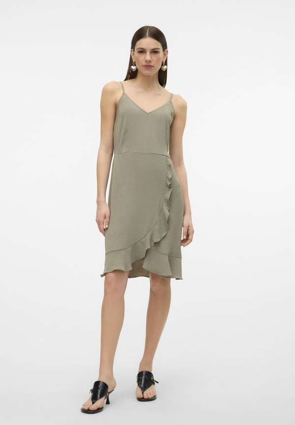 Vero Moda VMALVA SINGLET FRILL MINI DRESS