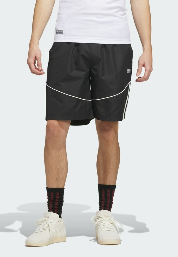 adidas Originals ADIDAS ORIGINALS SKATEBOARDING OFFSIDE WATER SHORTS - Tracksuit bottoms - black   black   white