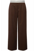 Studio Untold BANDPLOOI WIDE FIT HIGH WAIST ELASTISCHE BAND