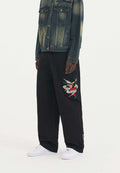 Ed Hardy TRUE TILL DEATH BAGGY SKATER