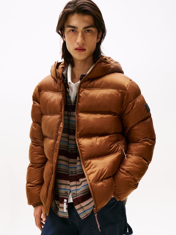 Tommy Jeans HOODED LOGO PUFFER
