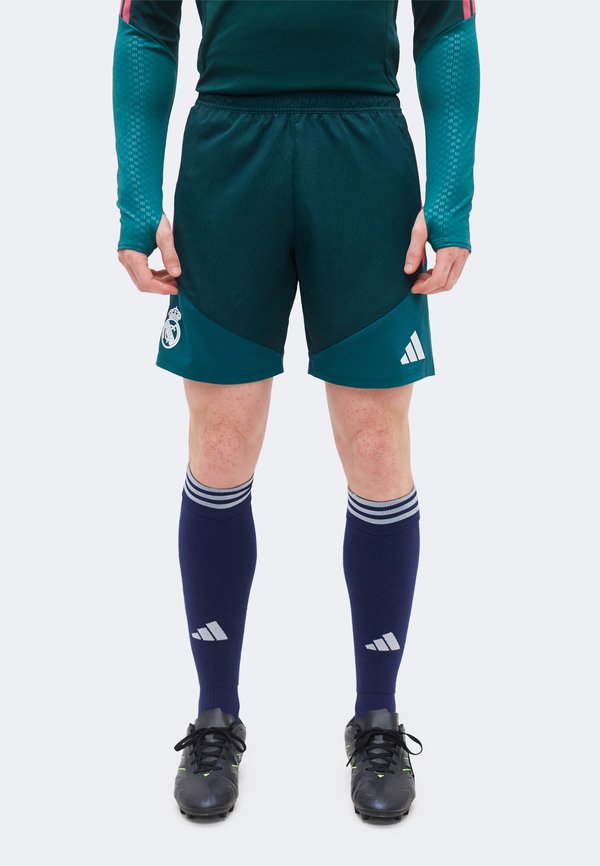 adidas Performance REAL MADRID  26/27 TIRO26 COMPETITION DOWNTIME SHORTS - Club wear - aurora ivy/wild pink
