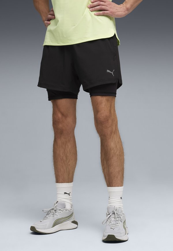 Puma M PWRMODE - 2-in-1 shorts - black