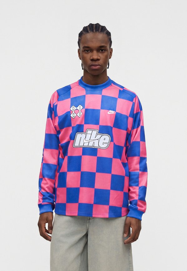 Nike Sportswear CLUB GOALIE AWAY UNISEX - Long sleeved top - game royal/pinksicle/hydrogen blue