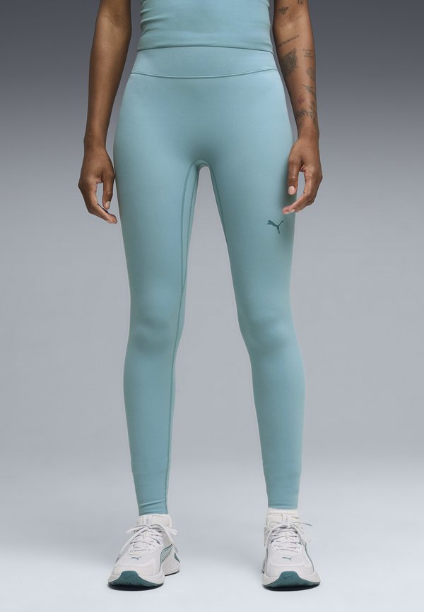 Puma W SHAPELUXE TIGHT - HW 7/8 - Leggings - baltic sea blue