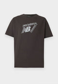 New Balance UNISEX - Print T-shirt - black cement