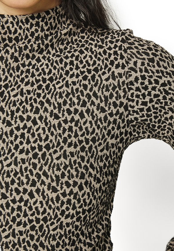 Missguided Petite DRAWSTRING ANIMAL MINI DRESS