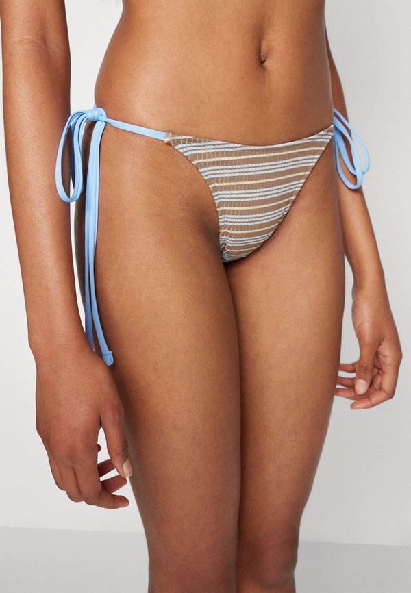 Frankies Bikinis DIVINE STRIPED RIB BOTTOM