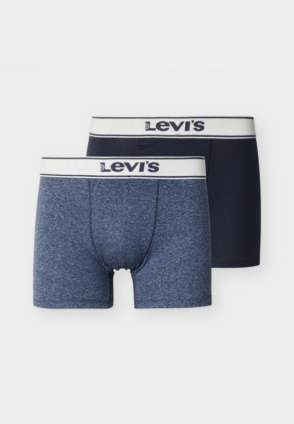 Levi's® MEN BRIEF 2 PACK - Boxer briefs - navy