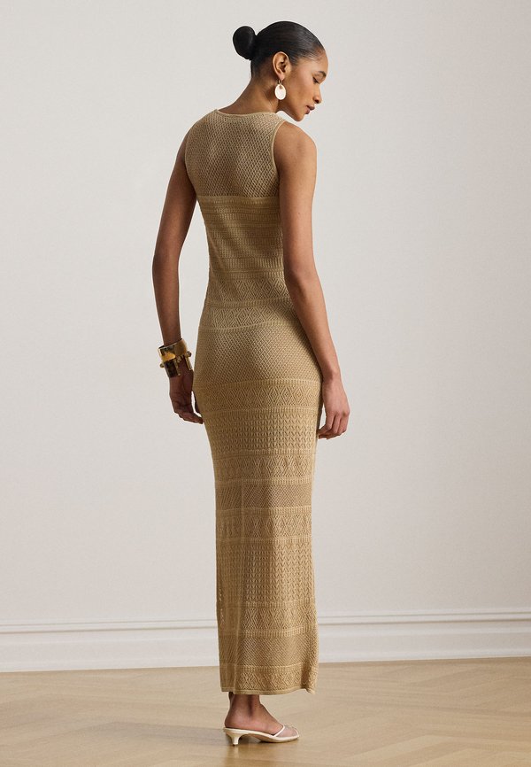 Lauren Ralph Lauren POINTELLE-KNIT SLEEVELESS GOWN