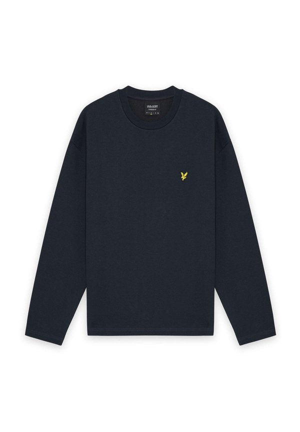 Lyle & Scott MID LAYERS RAISED JACQUARD CREW NECK